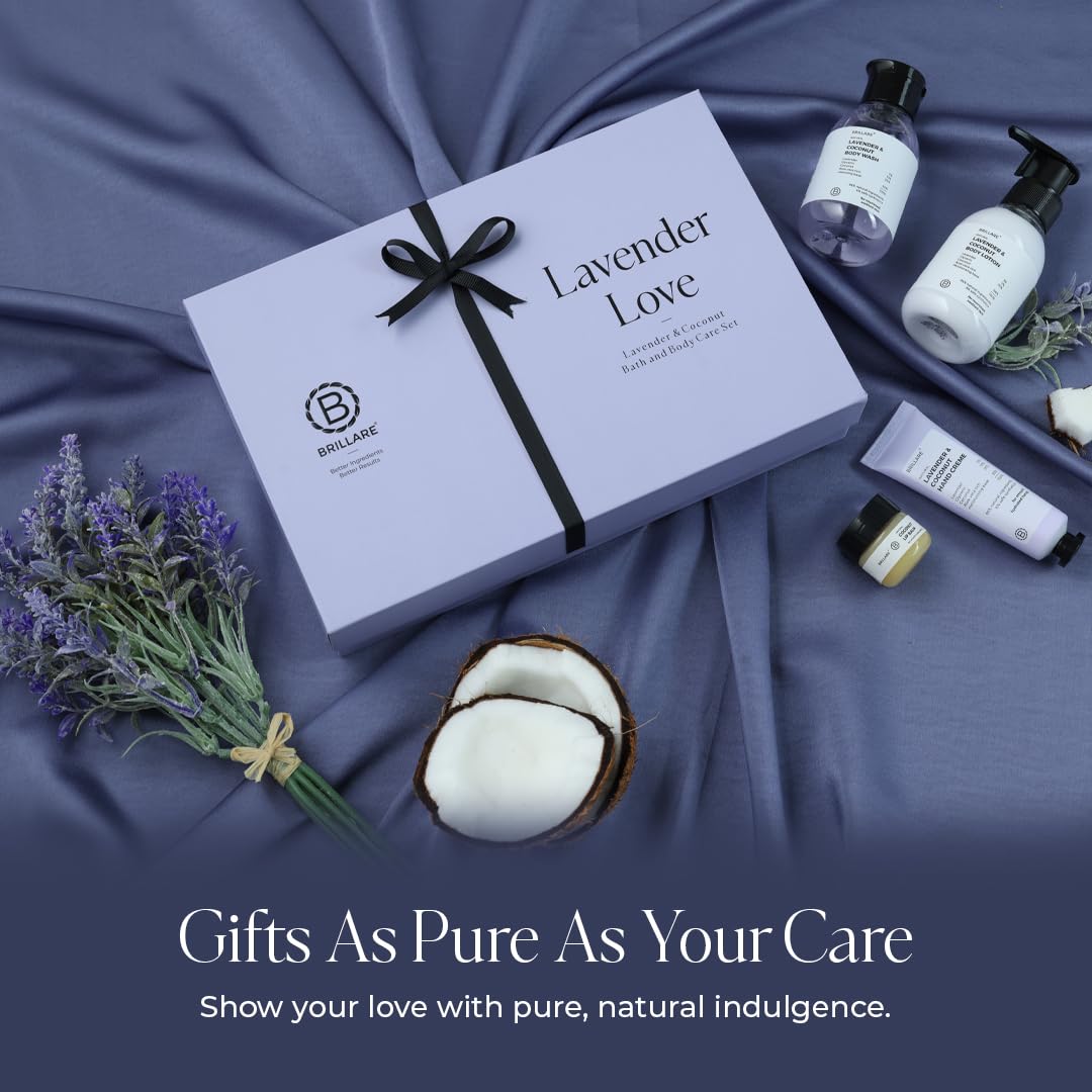 Brillare - Lavender Love Gift Set - Size: 100ml + 100ml + 10G + 30g - Nexus hair