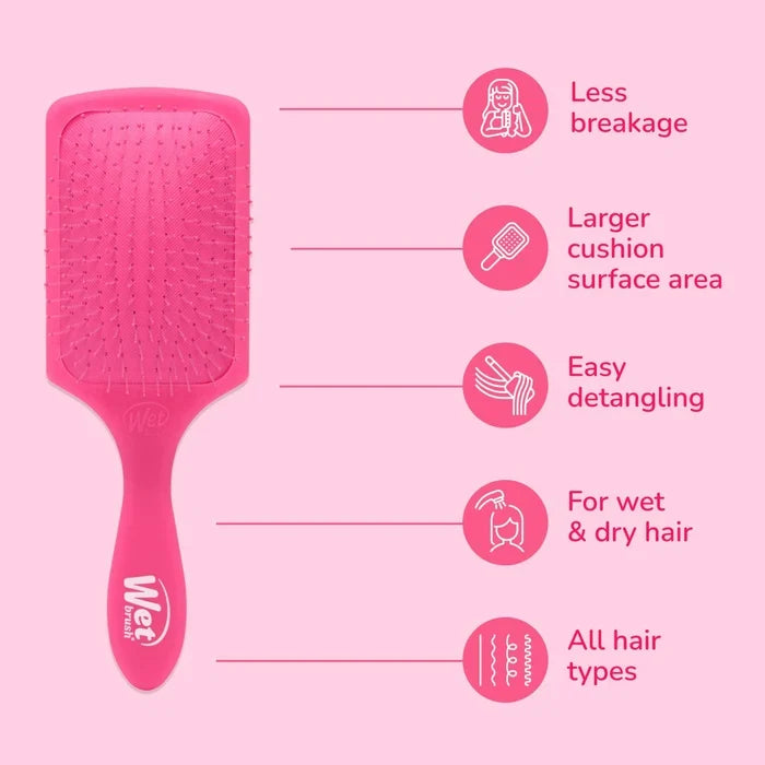 Wet Brush - Pro Paddle Detangler Frost Pink
