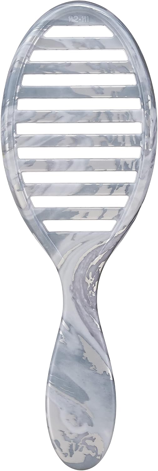 Wet Brush - Speed Dry Detangler Mettalic Marble Silver