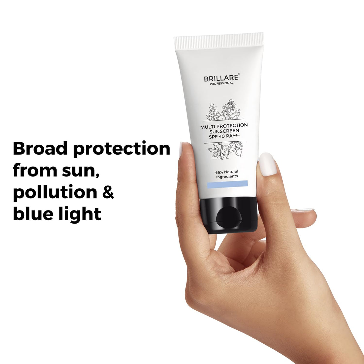 Brillare - Multi-Protection Sunscreen SPF 40 50g - Nexus hair