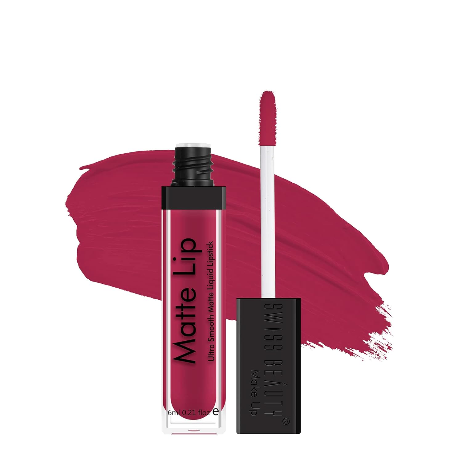 Swiss Beauty - Matte Lip Liquid Lipstick Shade No. 28 Pink Velvet