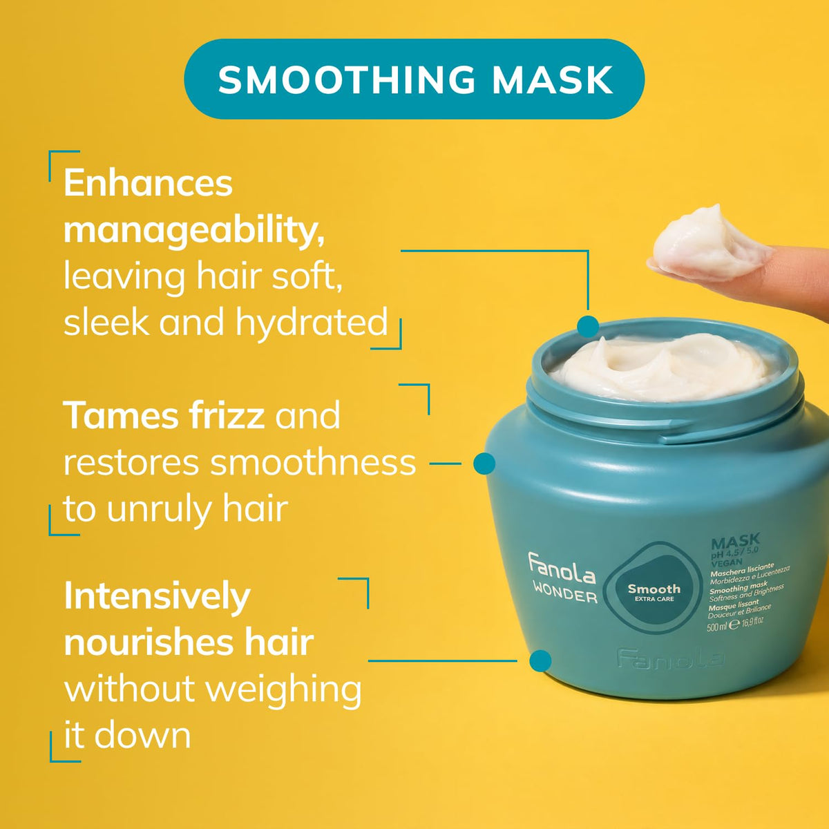 Fanola - Smooth Mask 1000ml