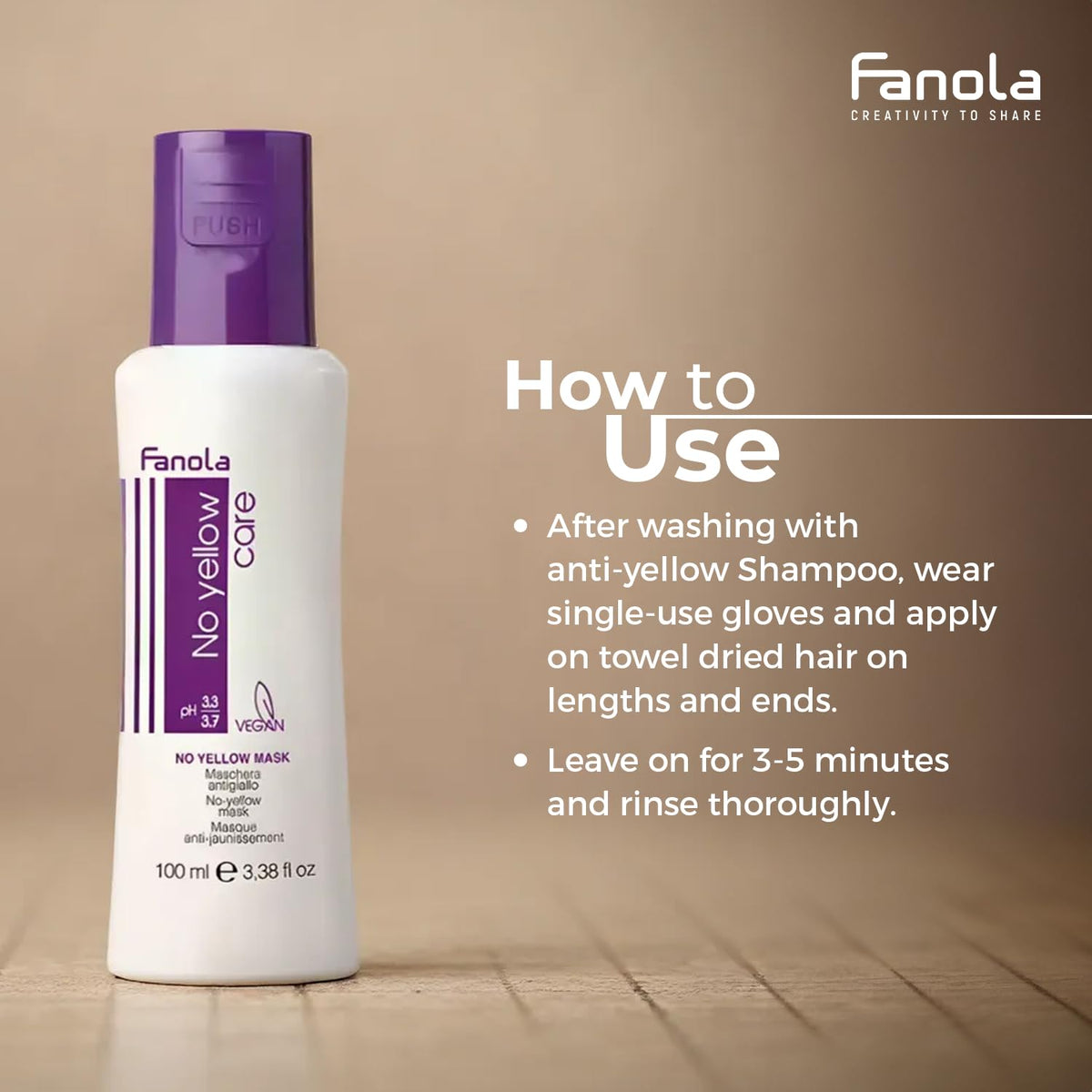 Fanola - No Yellow Mask 100ml