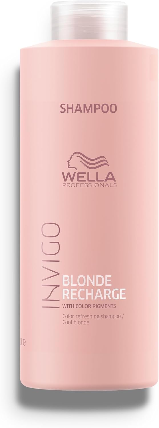 Wella Professionals - Invigo Blonde Recharge Cool Blonde Color Refreshing Shampoo 1000ml