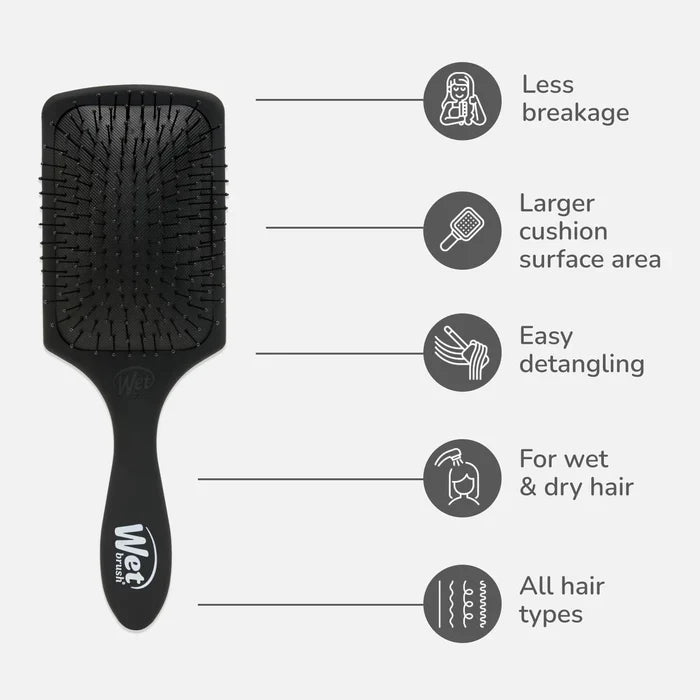 Wet Brush - Pro Paddle Detangler Frost Black