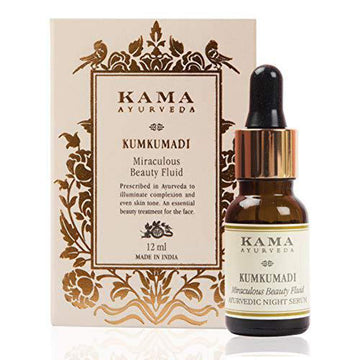 Kama Ayurveda - Kumkumadi Thailam Miraculous Beauty Fluid | Ayurveda-inspired Night Serum 12ml