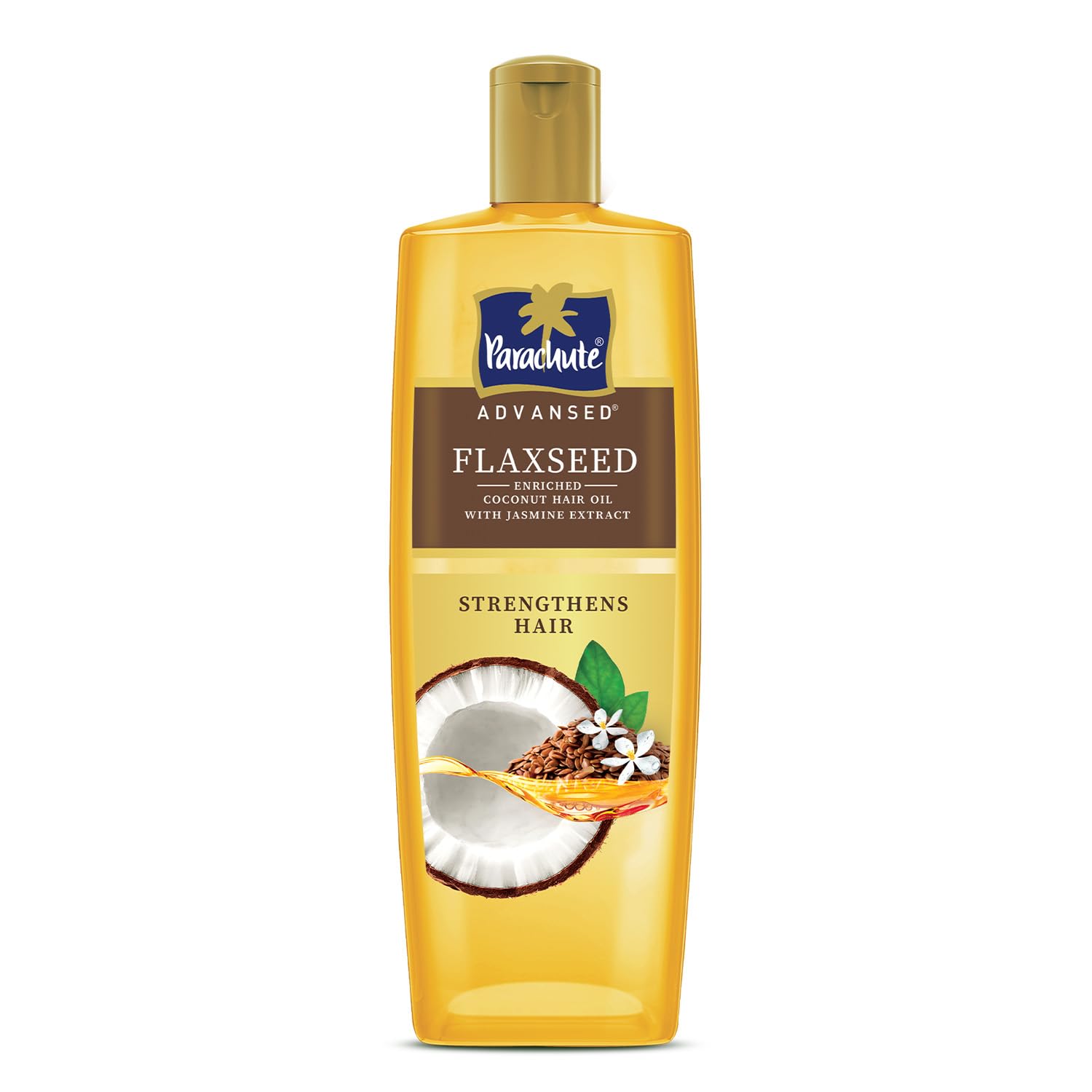Parachute Advansed Flaxseed Enriched Coconut Hair Oil With Jasmine Extracts 300ml