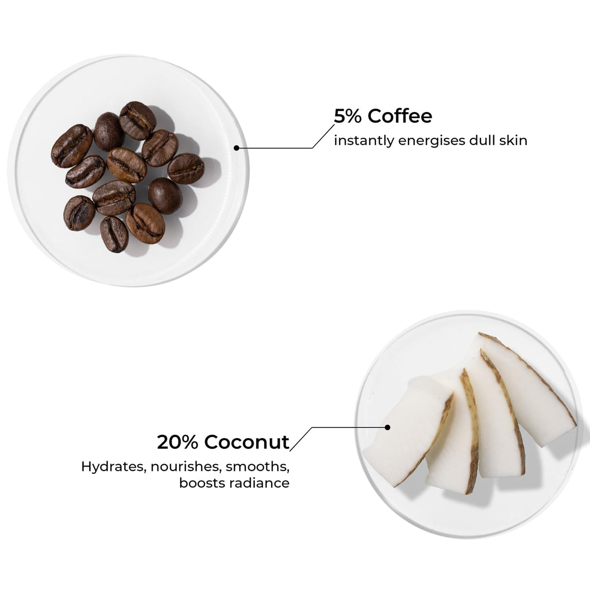 Brillare - Coffee & Coconut Body Lotion For Energized & Moisturised Skin 200ml - Nexus hair