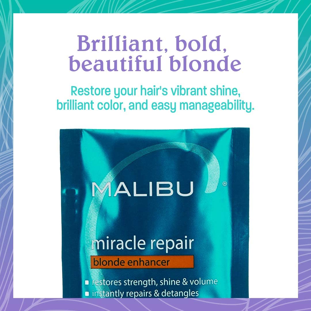 Malibu C - Miracle Repair Blonde Enhancing Sachet 12ml