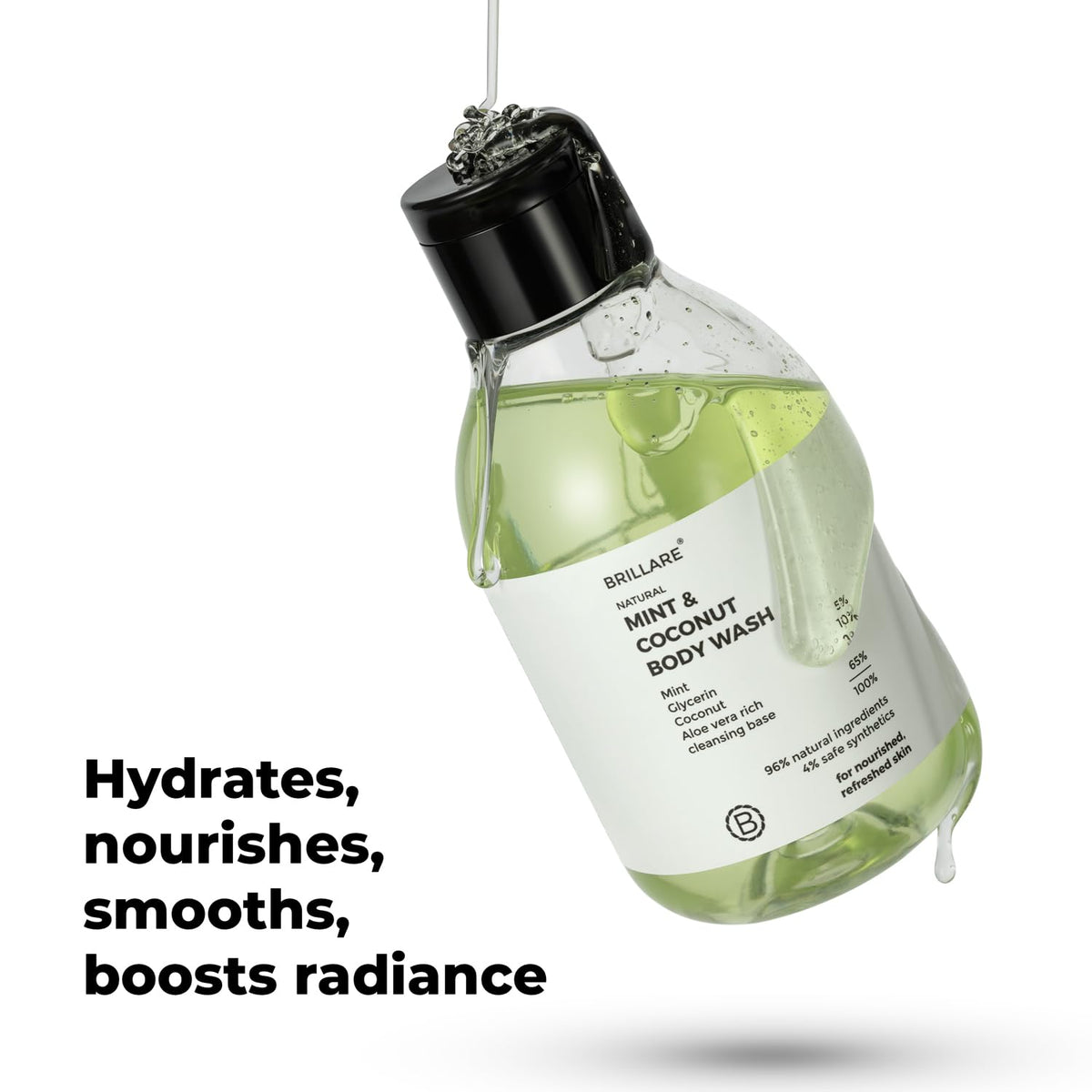Brillare - Mint & Coconut Body Wash 200ml - Nexus hair