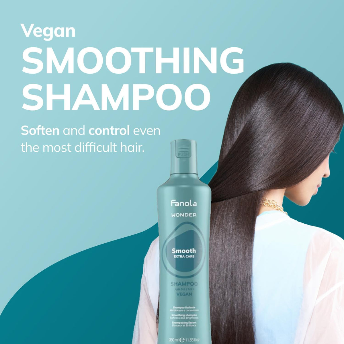 Fanola - Wonder Extra Care Smooth Shampoo 350ml