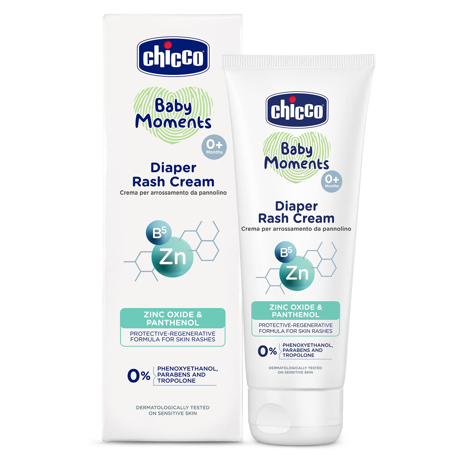 Chicco - Baby Moments Diaper Rash Cream - 100 ml