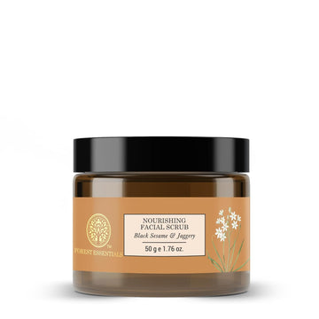 Forest Essentials - Nourishing Facial Scrub Black Sesame & Jaggery 50g