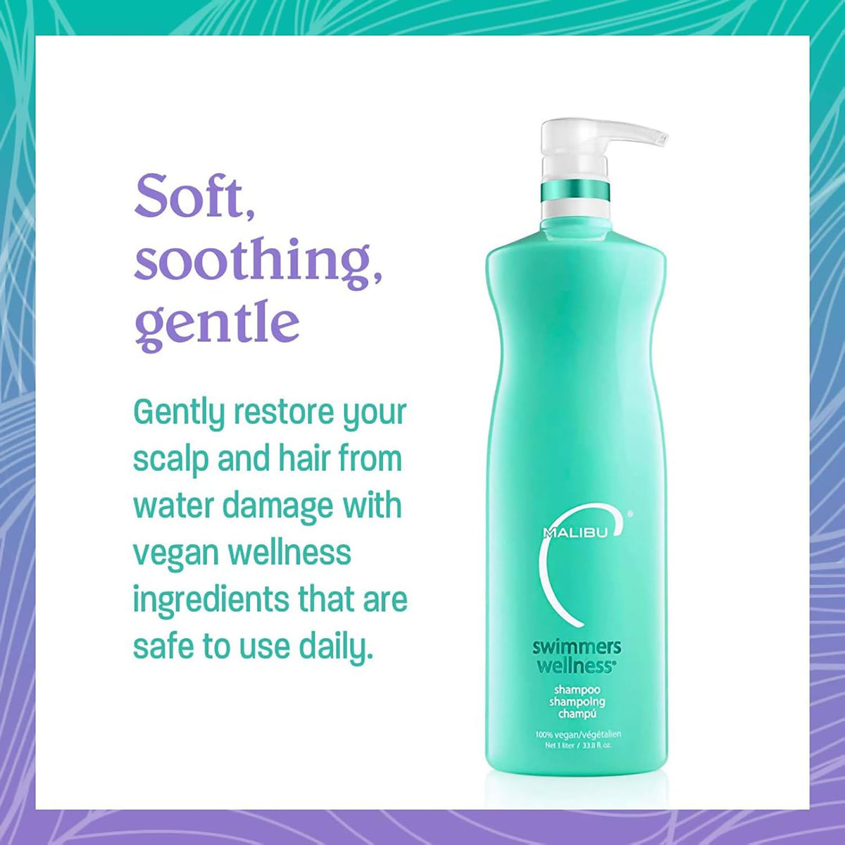 Malibu C - Swimmers Shampoo 1000ml