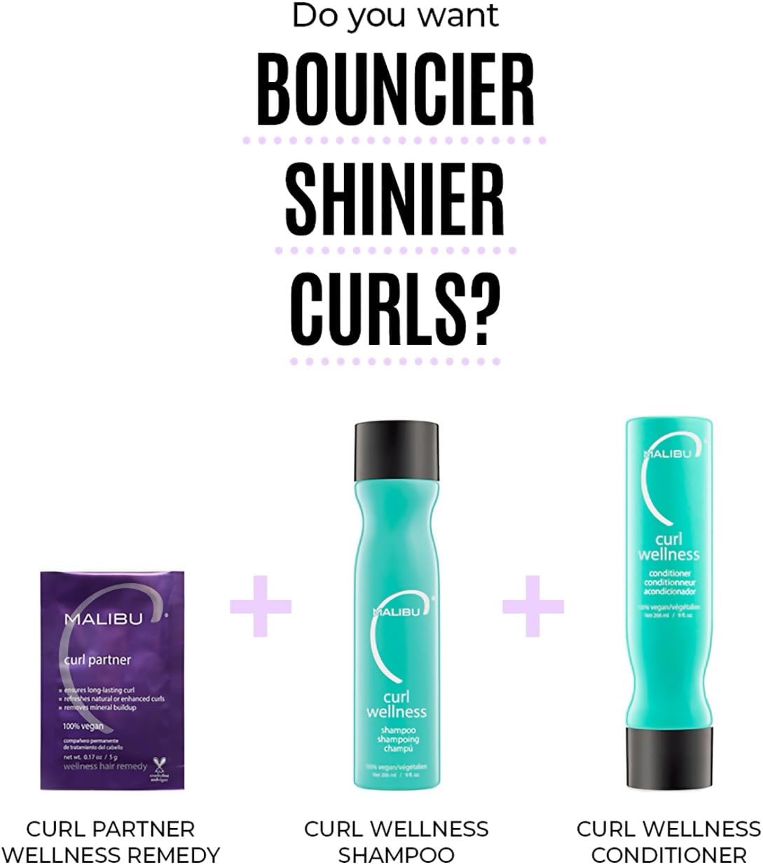 Malibu C - Curl Partner Mini Rehab 2pc
