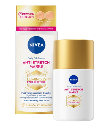 Nivea Cellular Luminous 630º Anti-Stretch Marks Body Oil Serum 100ml