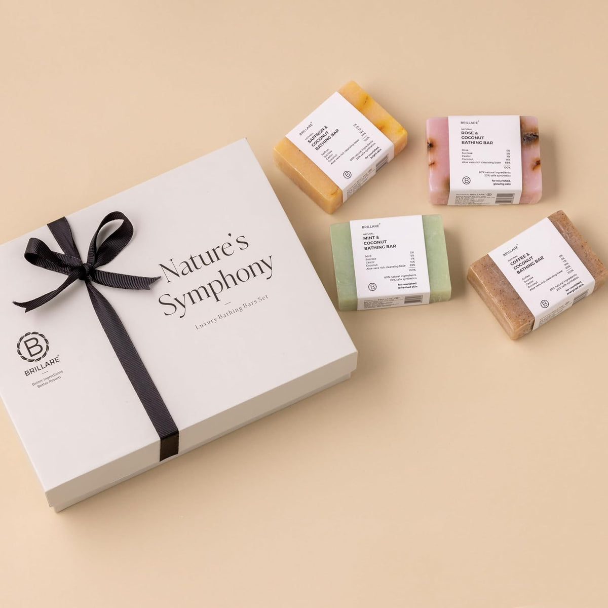 Brillare - Nature's Symphony Gift Set - 4 X 75g - Nexus hair