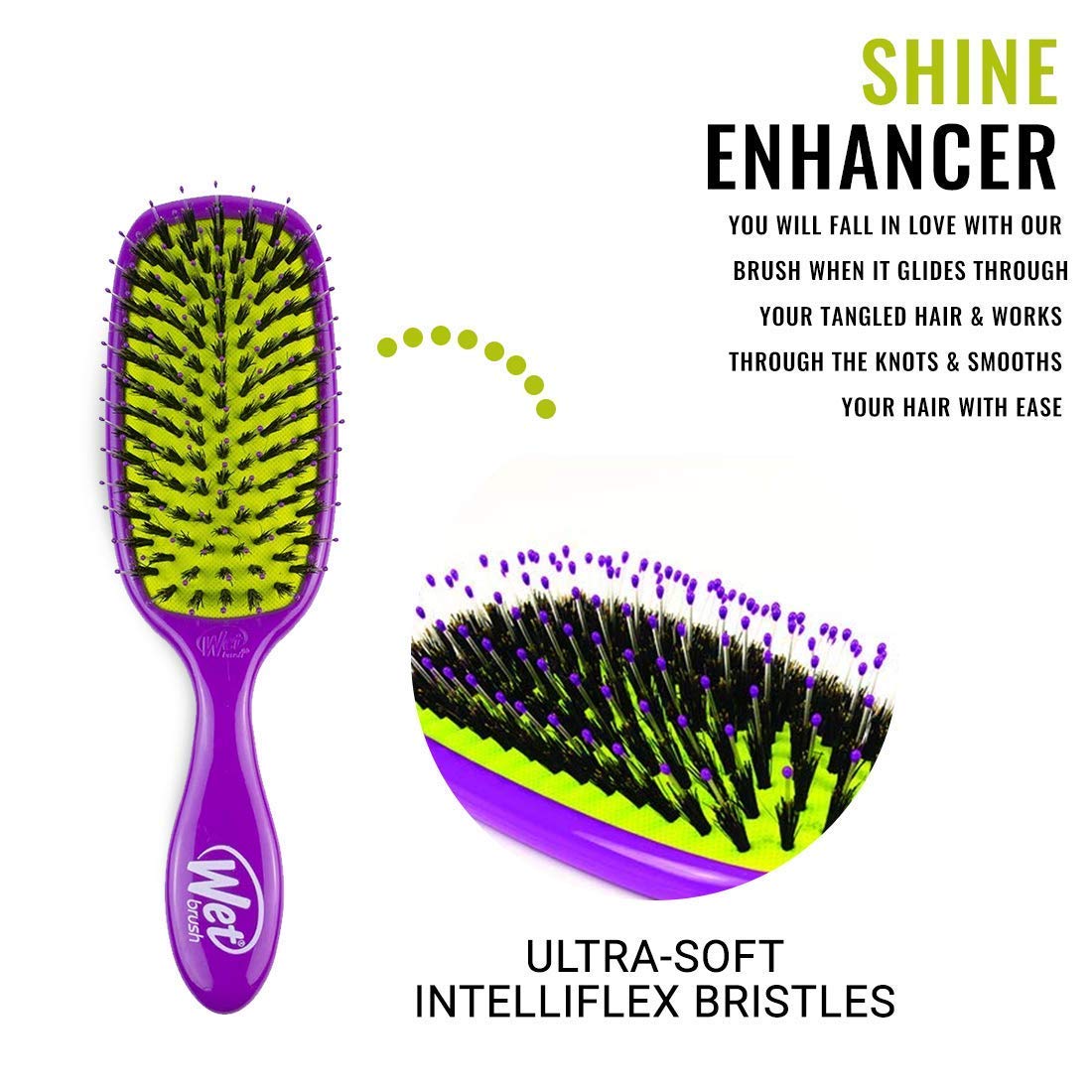Wet Brush - Original Shine Enhancer Detangler Sky
