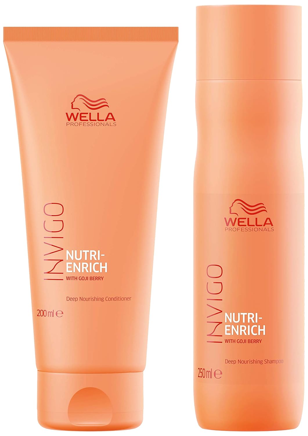 Wella Professionals - Invigo Nutri-Enrich Deep Nourishing Shampoo 250ml & Conditioner 200ml Duo Bundle