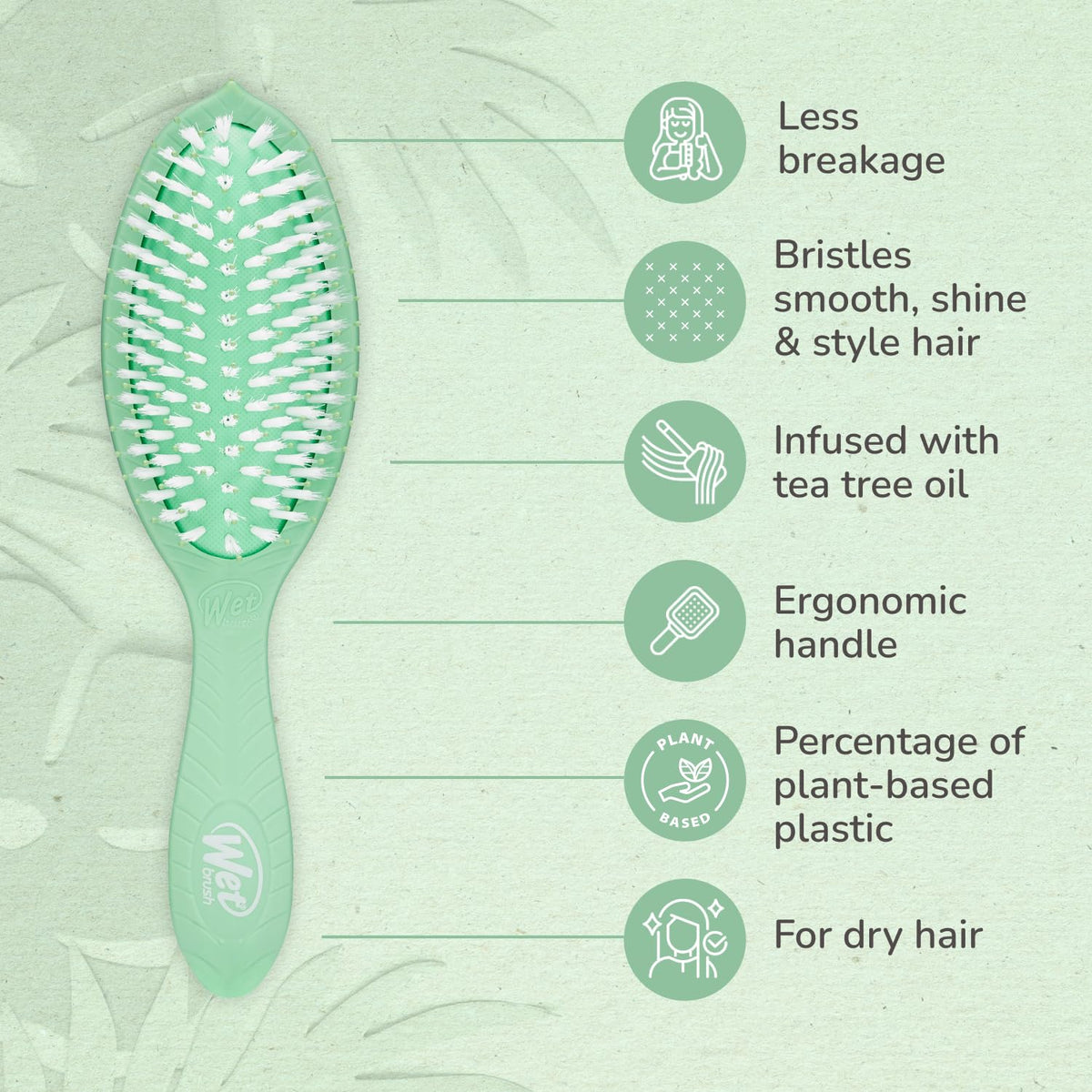 Wet Brush - Go Green Treatment & Shine Tea Tree