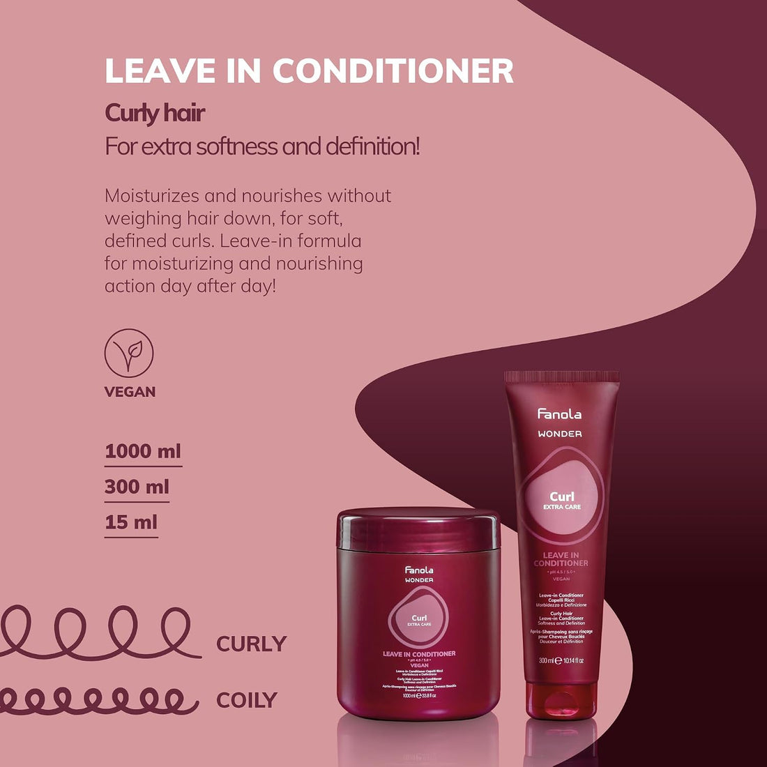 Fanola - Curl Leave-In Conditioner 1000ml
