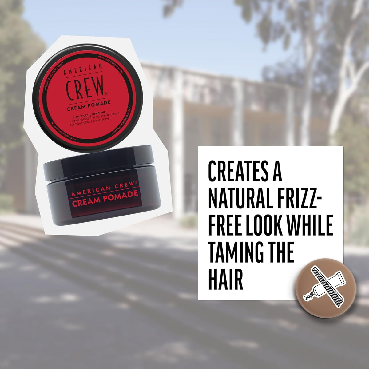 American Crew - Cream Pomade Light Medium Hold 85g