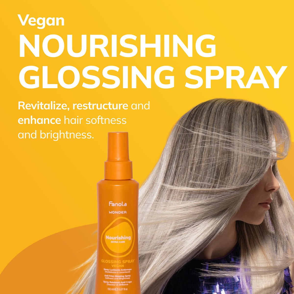 Fanola - Wonder Extra Care Nourishing Glossing Spray 150ml