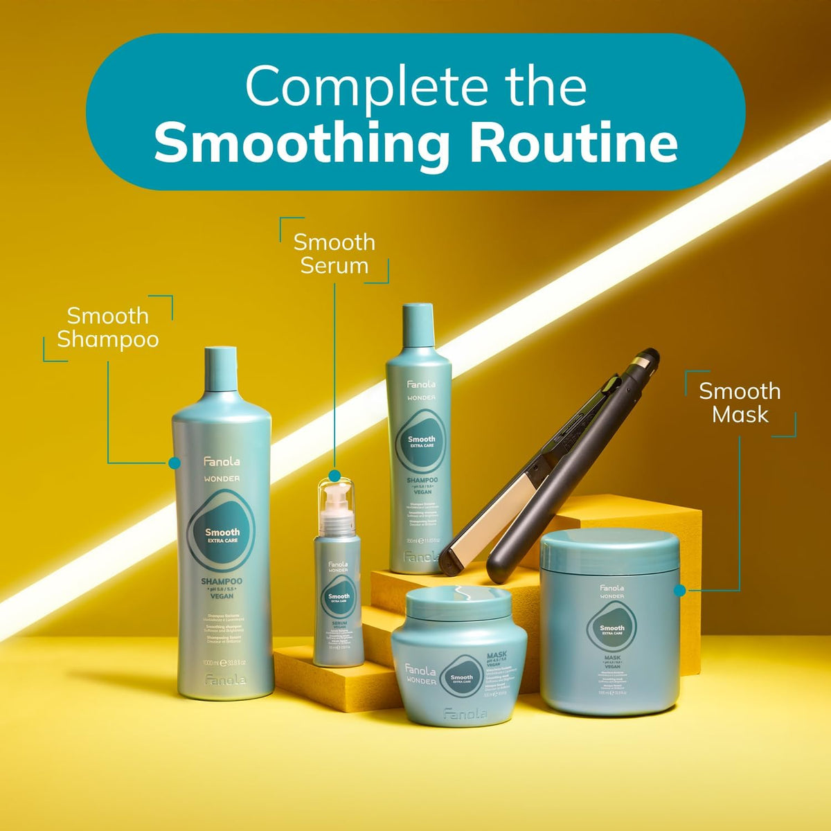 Fanola - Smooth Shampoo 1000ml