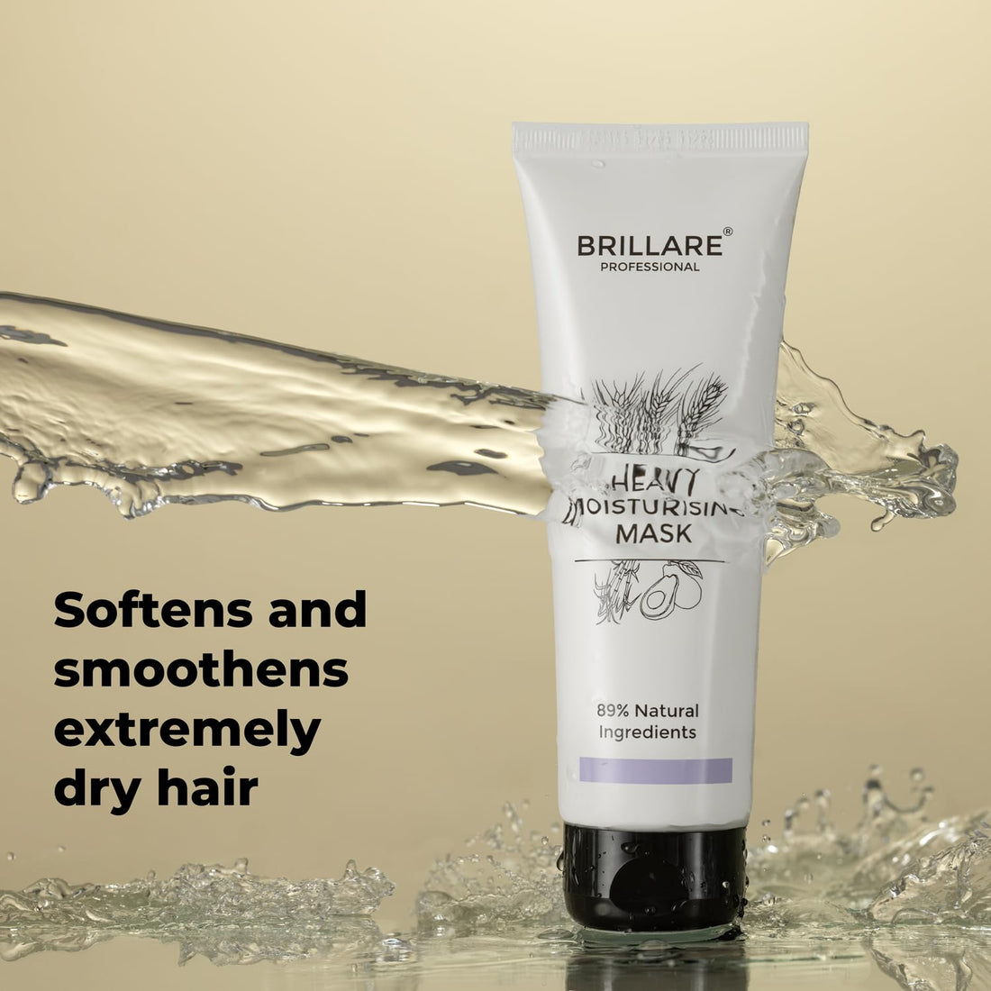 Brillare - Heavy Moisturising Conditioner For Dry, Frizzy Hair 125g - Nexus hair