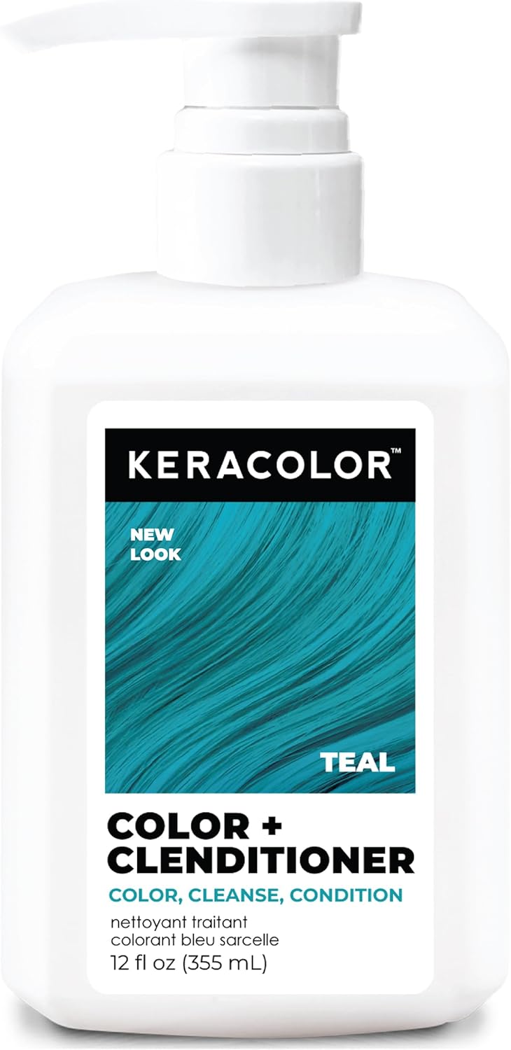 Keracolor - Color + Clenditioner Teal 355ml