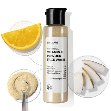 Brillare - Vitamin C Powder Face Wash For Bright, Glowing Skin, 30g - Nexus hair