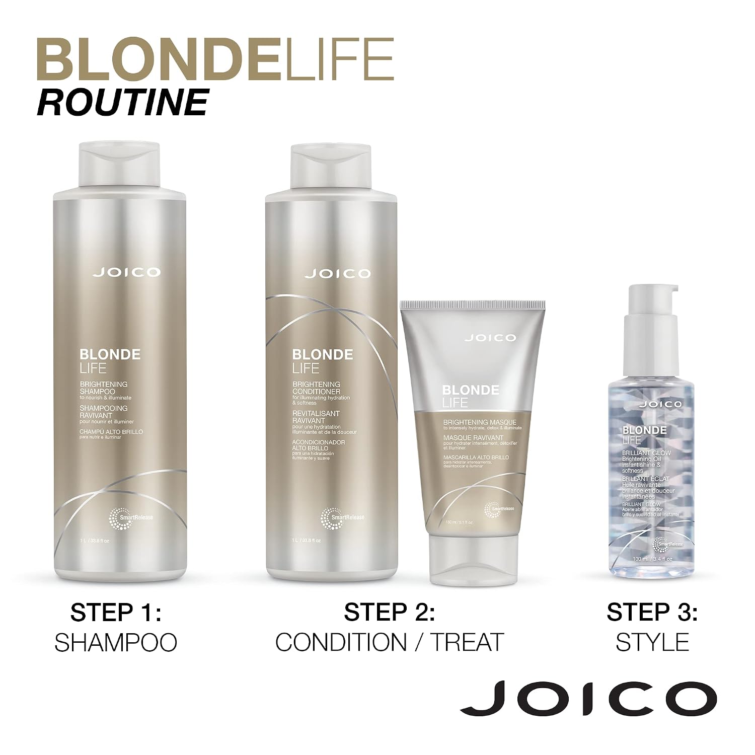 Joico - Blonde Life Brightening Shampoo 1000ml