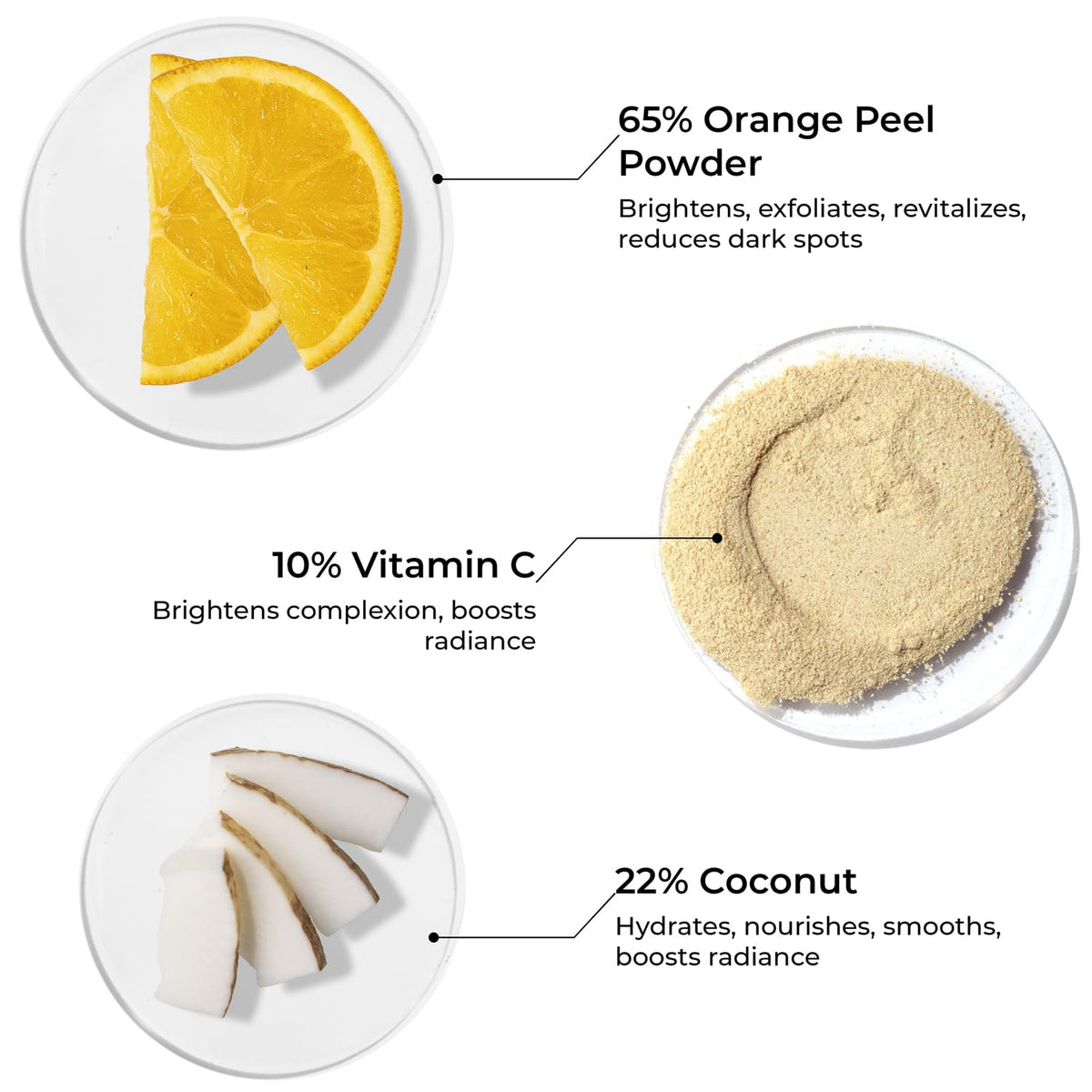 Brillare - Vitamin C Powder Face Wash For Bright, Glowing Skin, 30g - Nexus hair