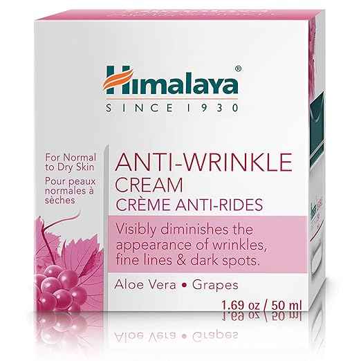 Himalaya - Anti-Wrinkle Cream Aloevera Grapes 50g