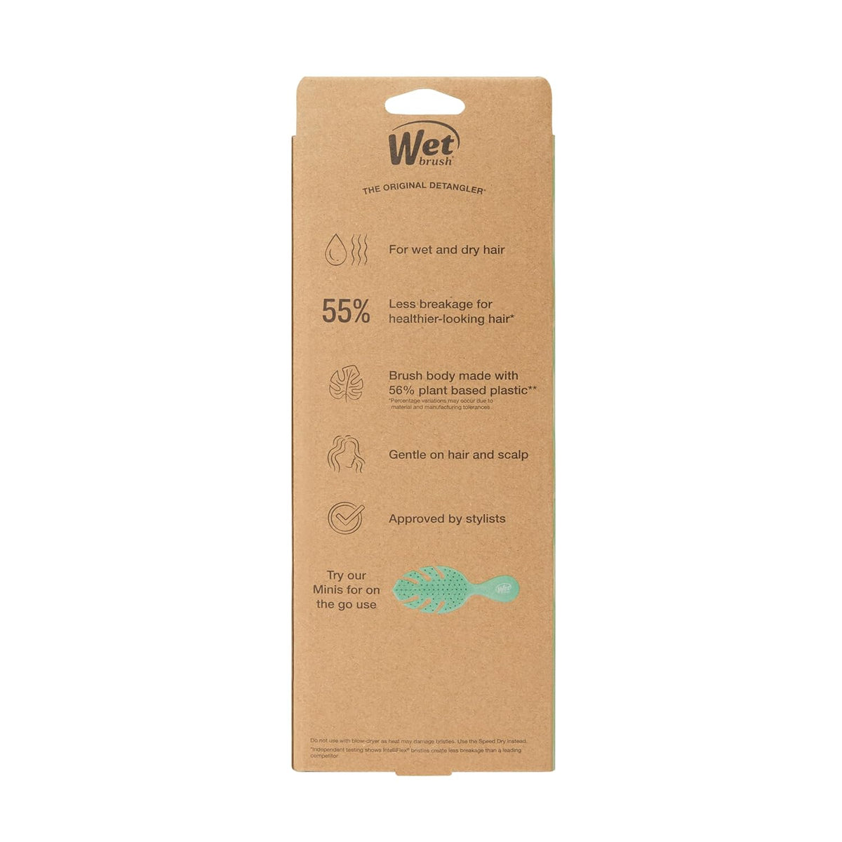 Wet Brush - Go Green Curl Detangler Pink