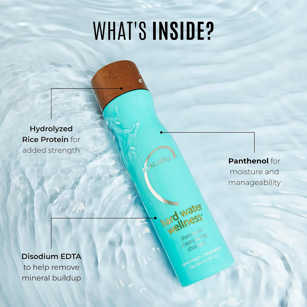 Malibu C - Hard Water Shampoo 266ml