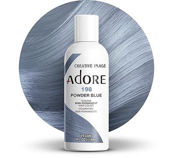 Adore - Semi Permanent Hair Color Shade #198 Powder Blue