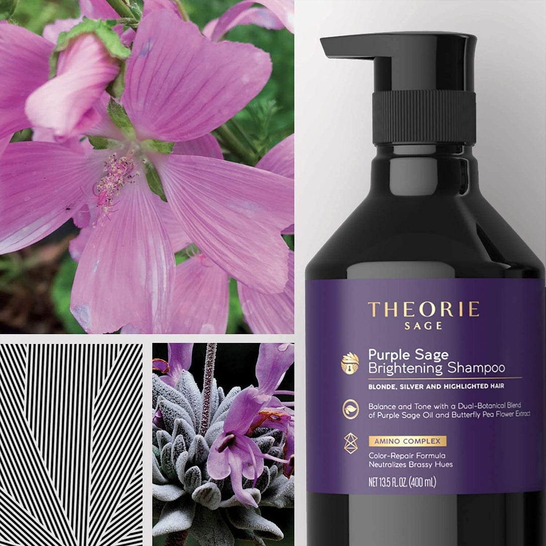 Theorie - Purple Sage Blonde Shampoo 400ml