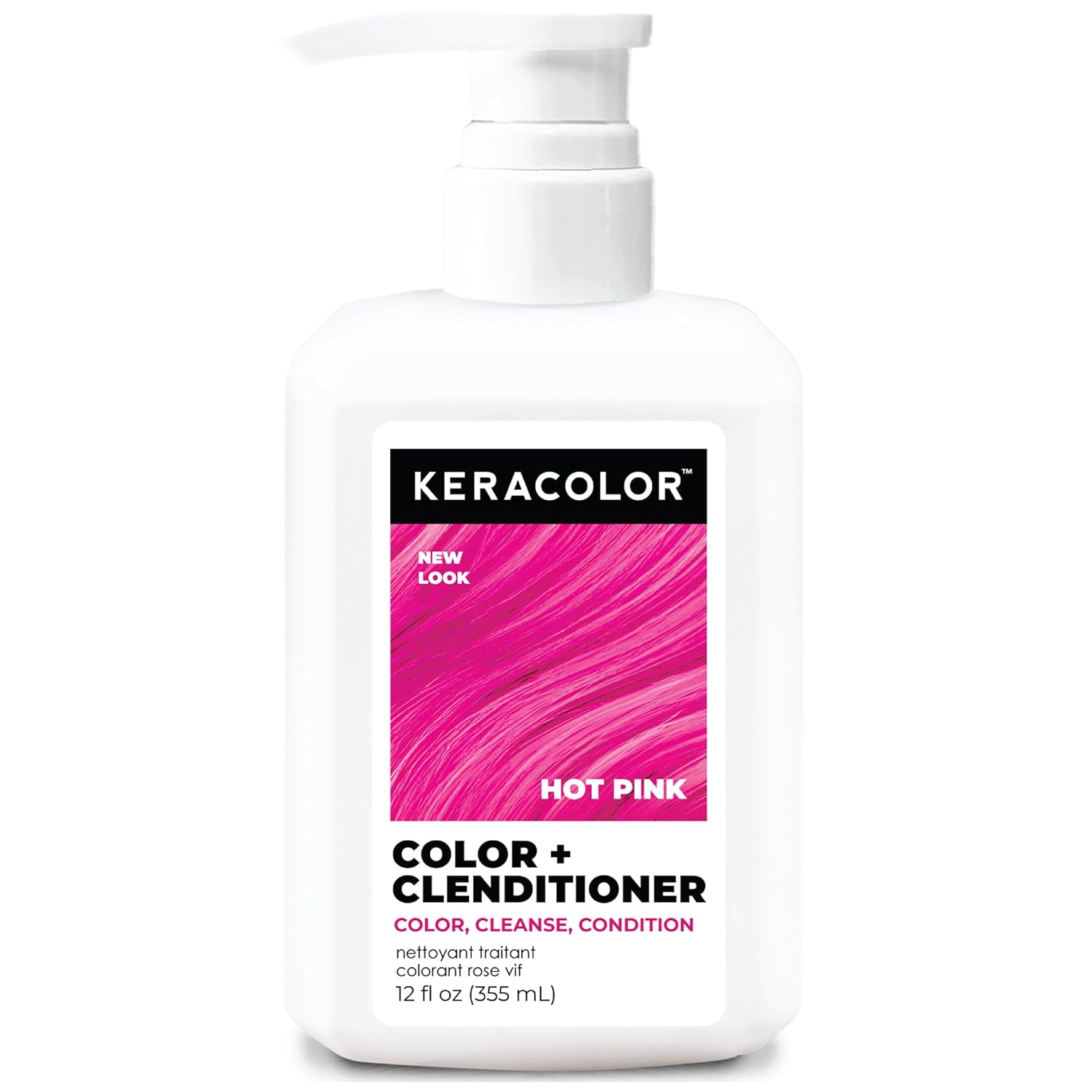 Keracolor - Color + Clenditioner Hot Pink 355ml