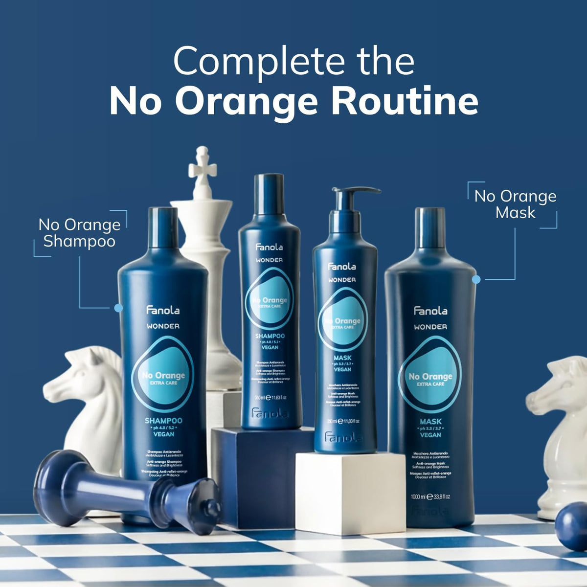 Fanola - Wonder Extra Care No Orange Shampoo 350ml