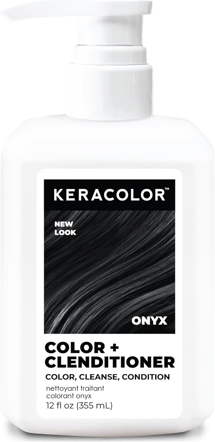 Keracolor - Color + Clenditioner Onyx 355ml