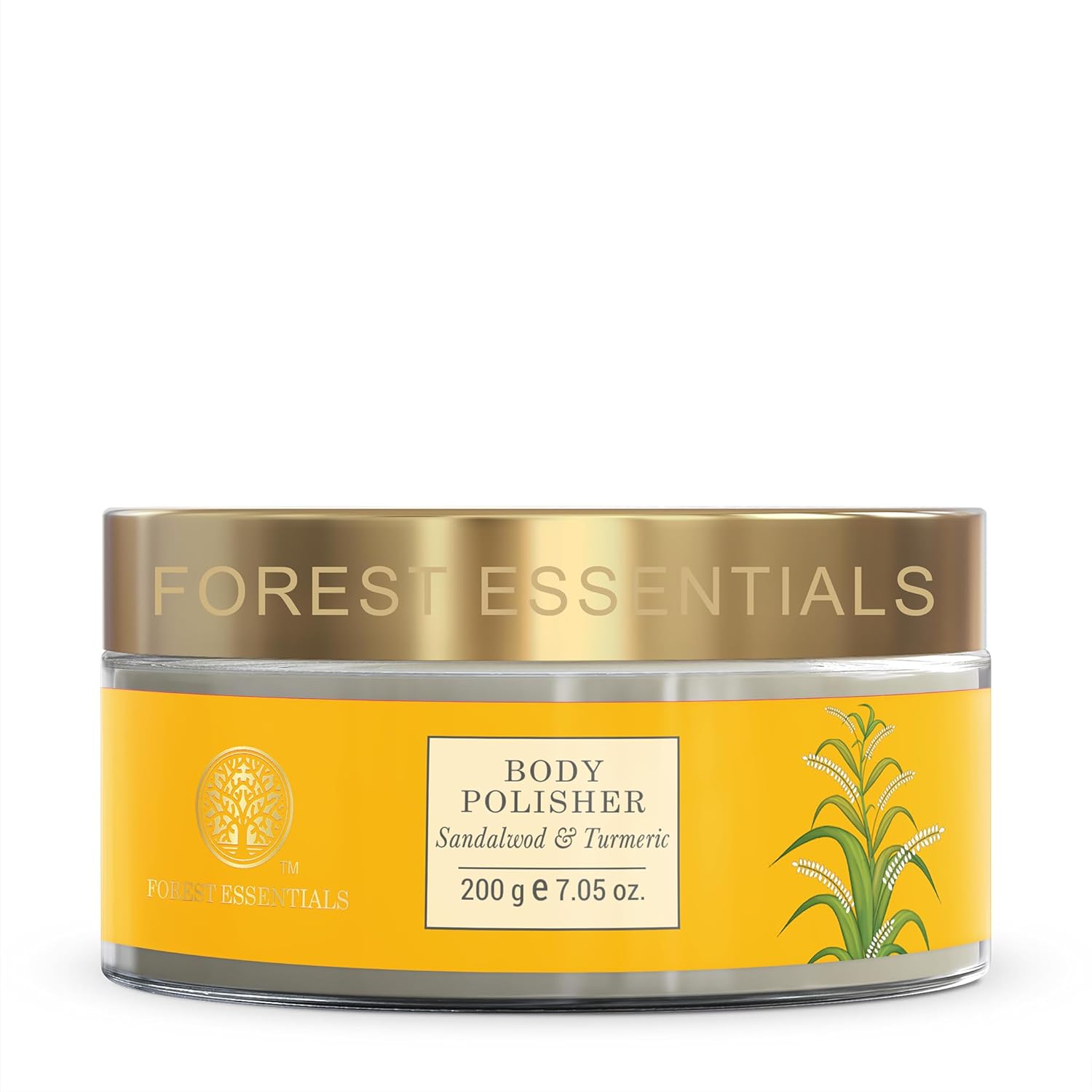 Forest Essentials - Body Polisher Sandalwood & Turmeric 200g