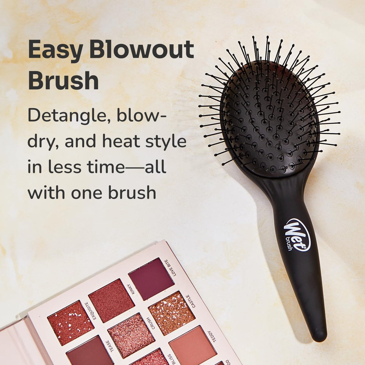 Wet Brush - Easy Blow Out Brush Black