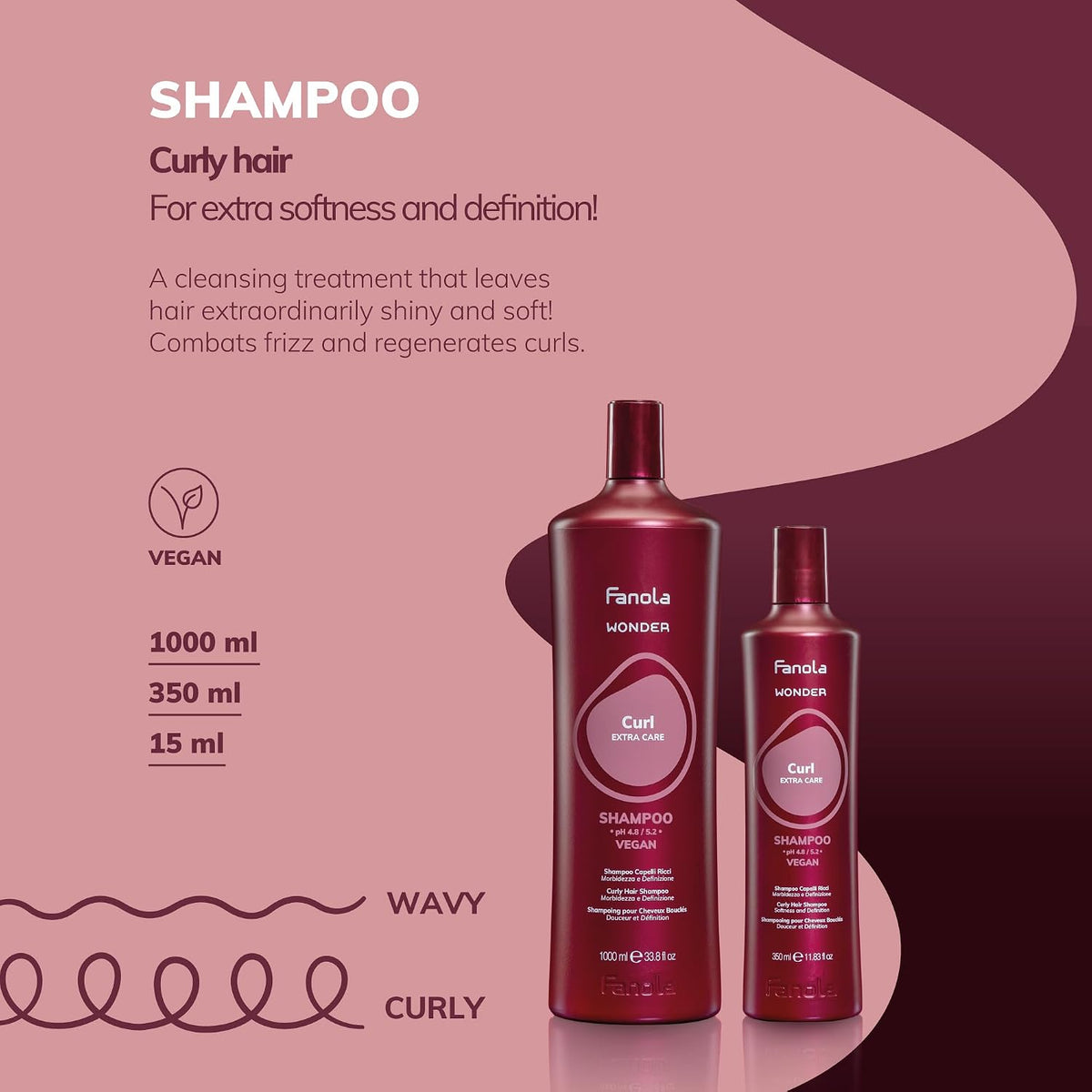 Fanola - Curl Shampoo 1000ml