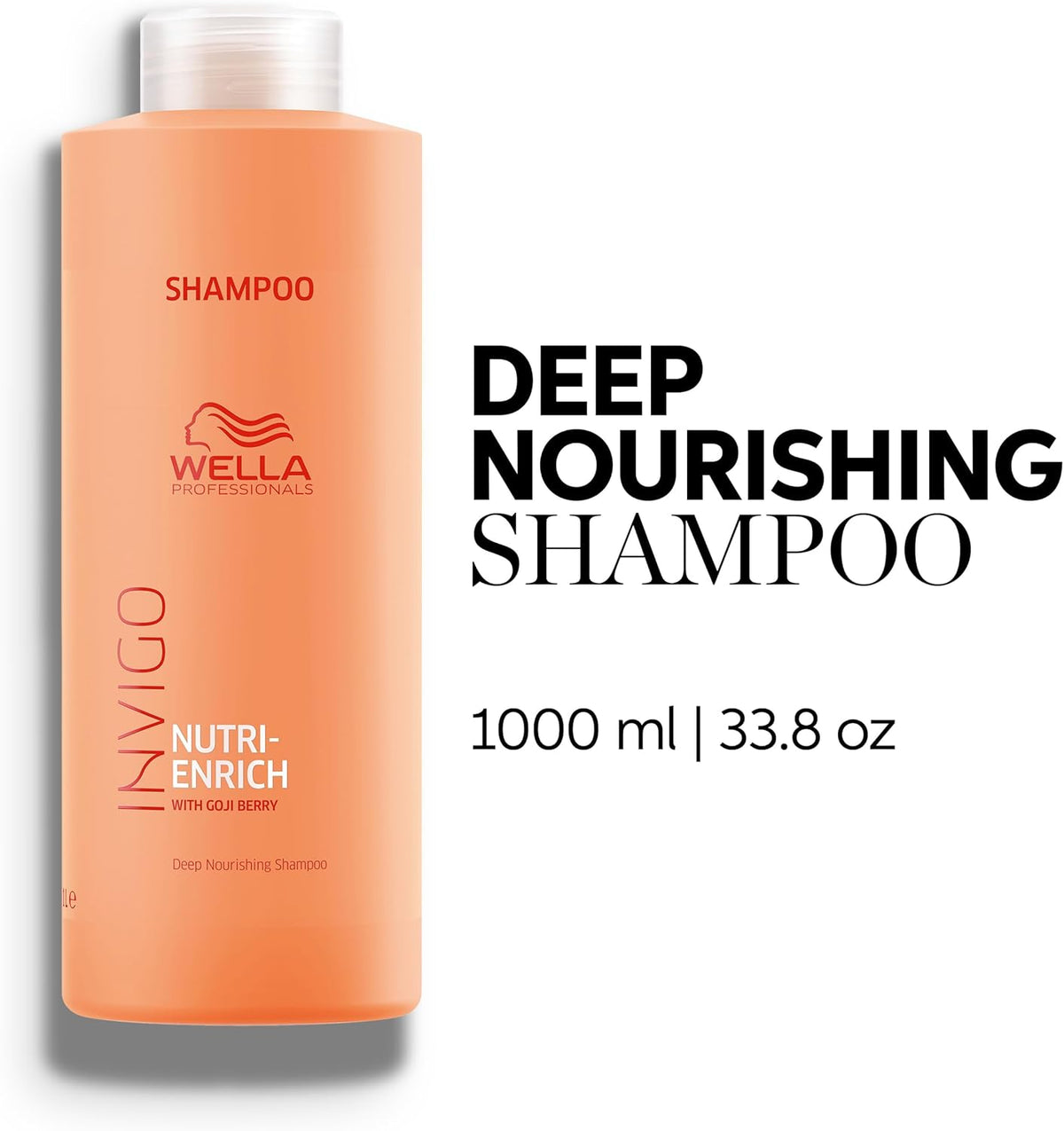 Wella Professionals - Invigo Nutri-Enrich Deep Nourishing Shampoo, Conditioner & Mask Big Trio Bundle