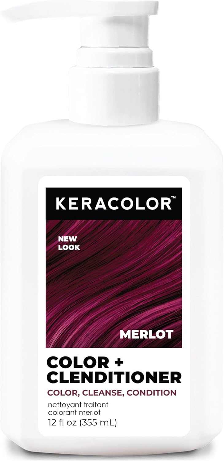 Keracolor - Color + Clenditioner Merlot 355ml