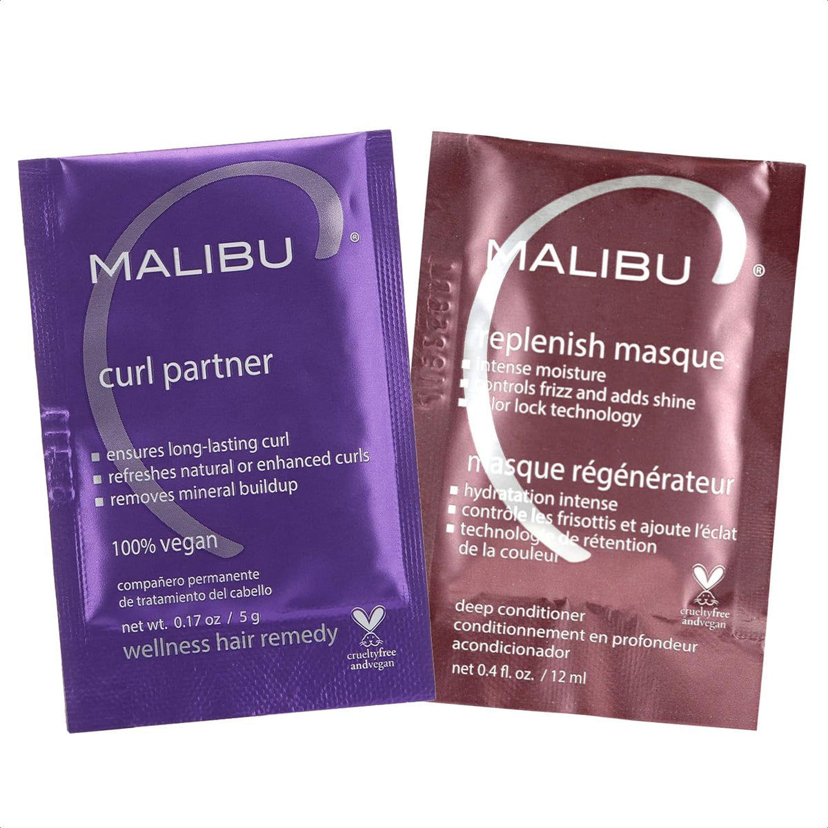 Malibu C - Curl Partner Mini Rehab 2pc