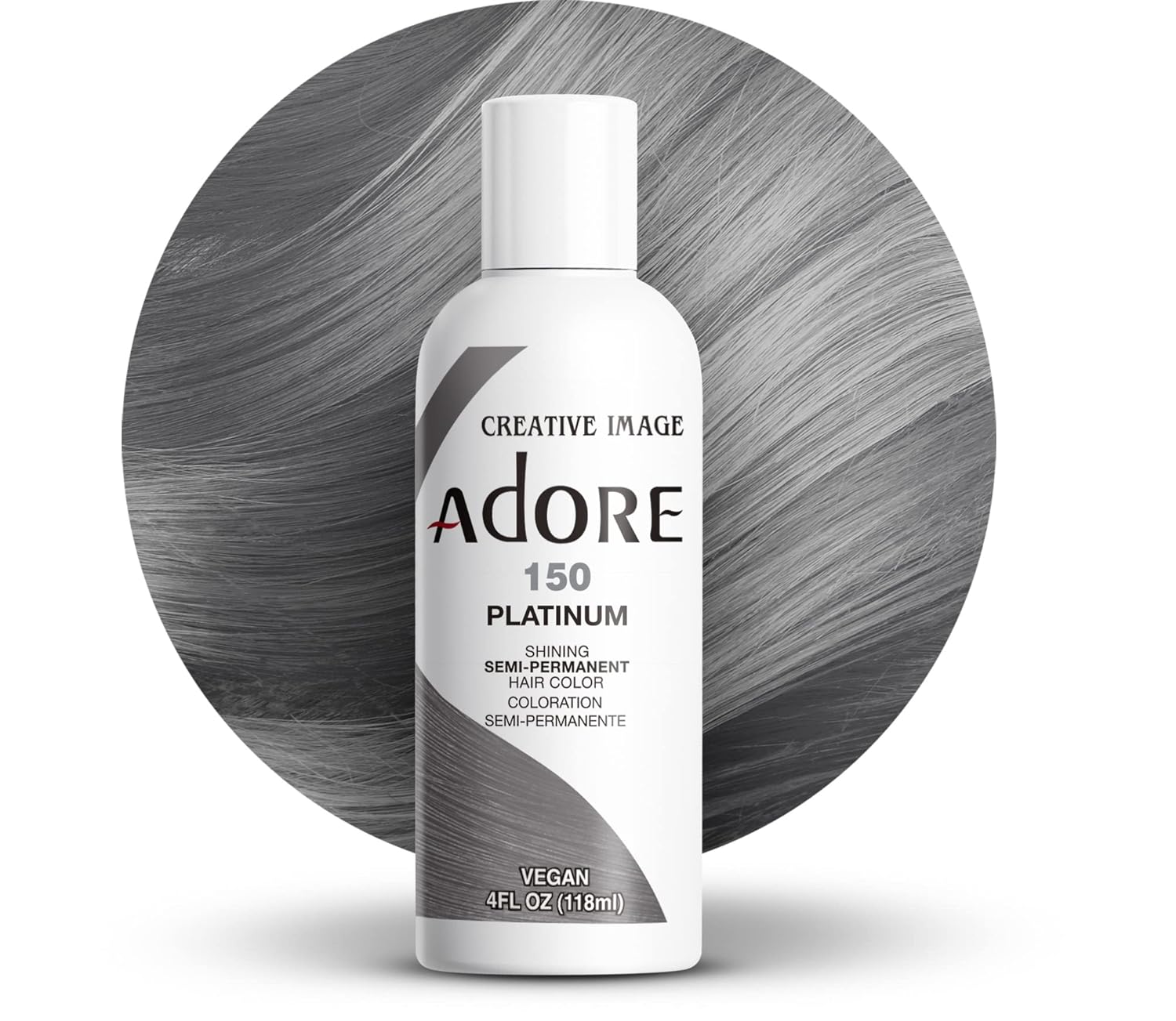 Adore - Semi Permanent Hair Color Shade #150 Platinum