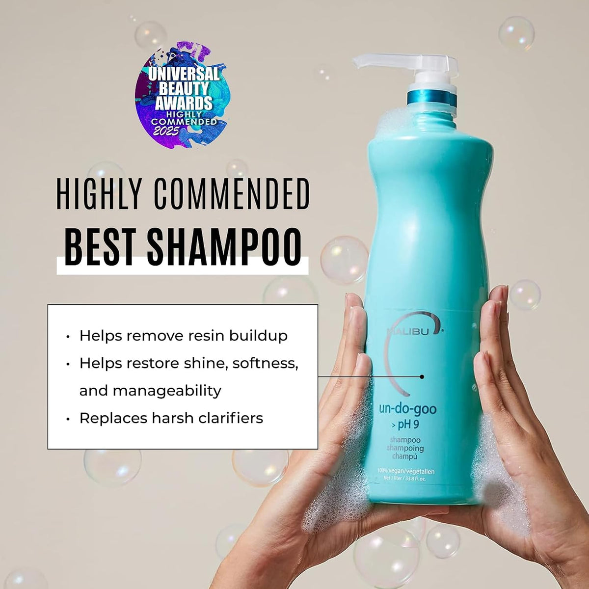 Malibu C - Undo Goo Shampoo 1000ml