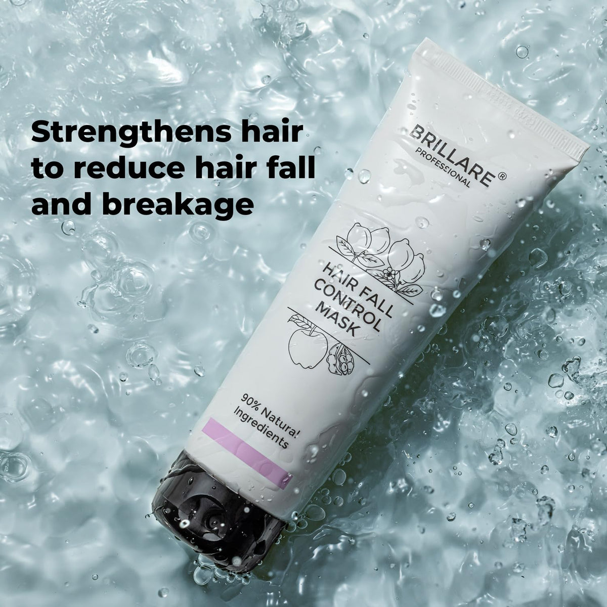 Brillare - Hair Fall Control Conditioner To Reduce Seasonal Hair Fall 125g - Nexus hair